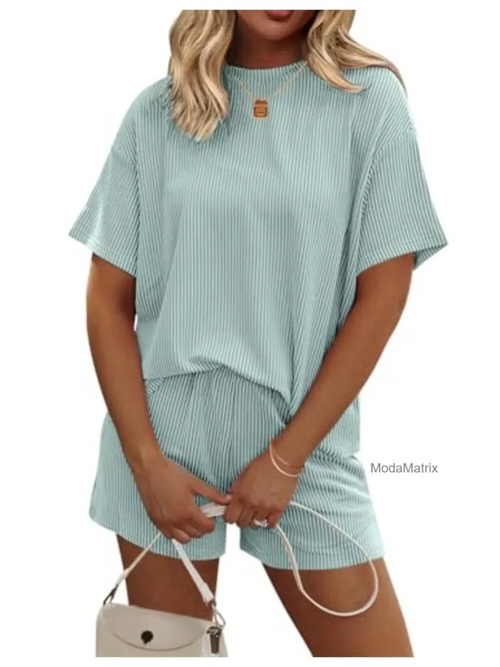 2 Piece Lounge Set Women Casual Matching Summer Outfits